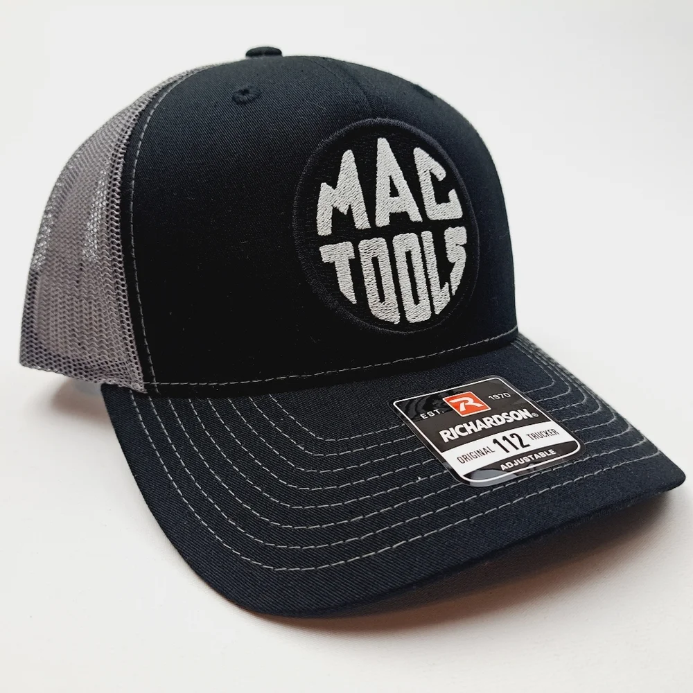 MAC Tools Richardson 112 Trucker Embroidered Patch Mesh Snapback Cap Hat…